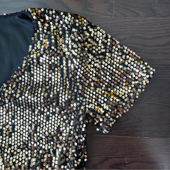 Kaffe Kacolene Sequin Blouse - size XS - Picture 4 of 8